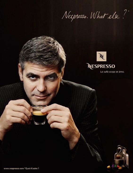 Thương hiệu cà phê Nespresso đã trả cho nam tài tử Hollywood George Clooney 40 triệu USD (gần 900 tỷ đồng) để anh làm đại sứ thương hiệu. “Tôi đã hợp tác với Nespresso 9 năm và thực sự yêu thích và kính trọng thương hiệu này” – George cho biết.